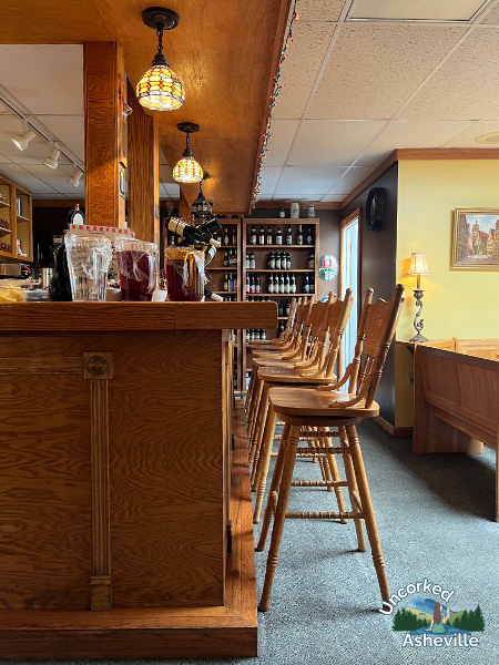 Berliner Kindl German Restaurant interior Black Mountain NC