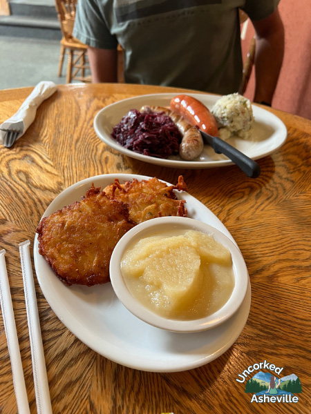 Berliner Kindl German Restaurant pork schnitzel Black Mountain NC