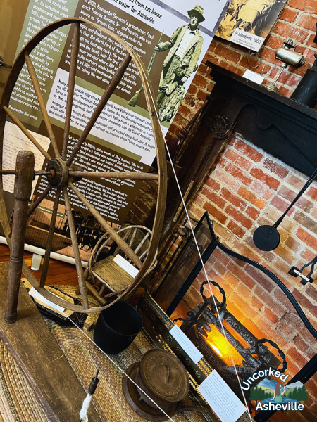 Swannanoa Valley Museum and History Center Spinning Wheel