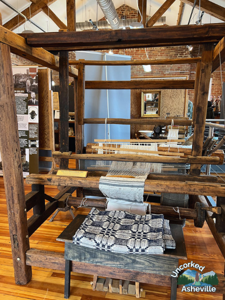 Swannanoa Valley Museum and History Center Weaving Display
