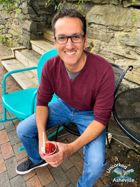 Tom at The Hop Ice Cream Cafe Black Mountain