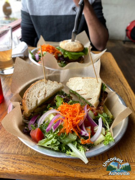 Trailhead Sandwich and Burger Black Mountain NC