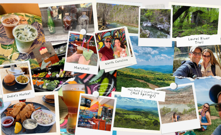 Things to do Marshall NC photo collage