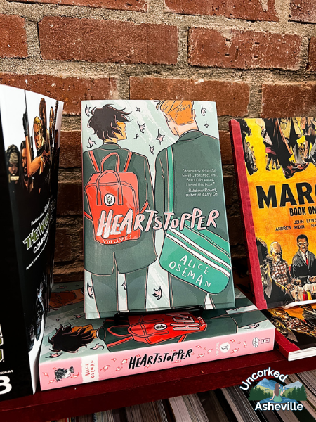 Main Street Comics & Games Graphic Novel Display Marshall NC