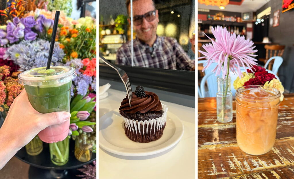 Best Coffee Shops Asheville NC photo collage