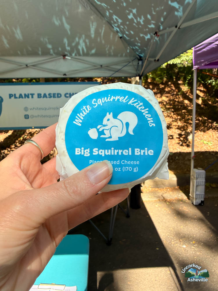White Squirrel Kitchens vegan brie Asheville