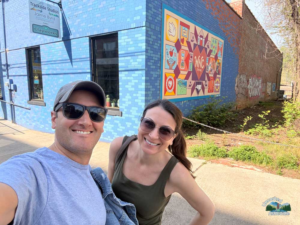Mural near ButterPunk, Depot Street Asheville
