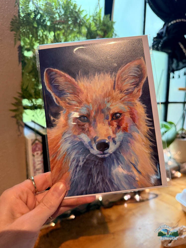 Artisan Card from Filo Pastries Asheville NC 