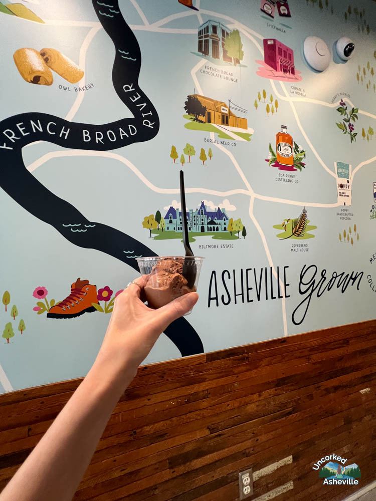 French Broad Chocolate Lounge Asheville NC Vegan Ice Cream