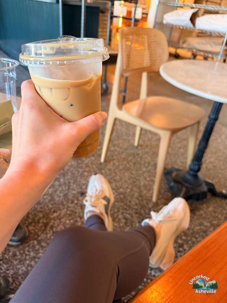 Owl Bakery Iced Coffee Asheville NC
