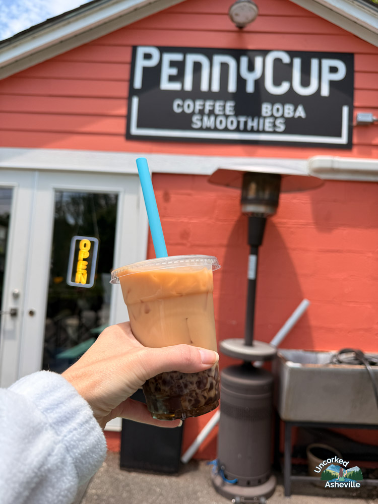 PennyCup Coffee Asheville NC Bubble tea