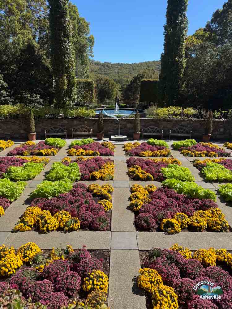 North Carolina Arboretum Quilt Garden Asheville NC