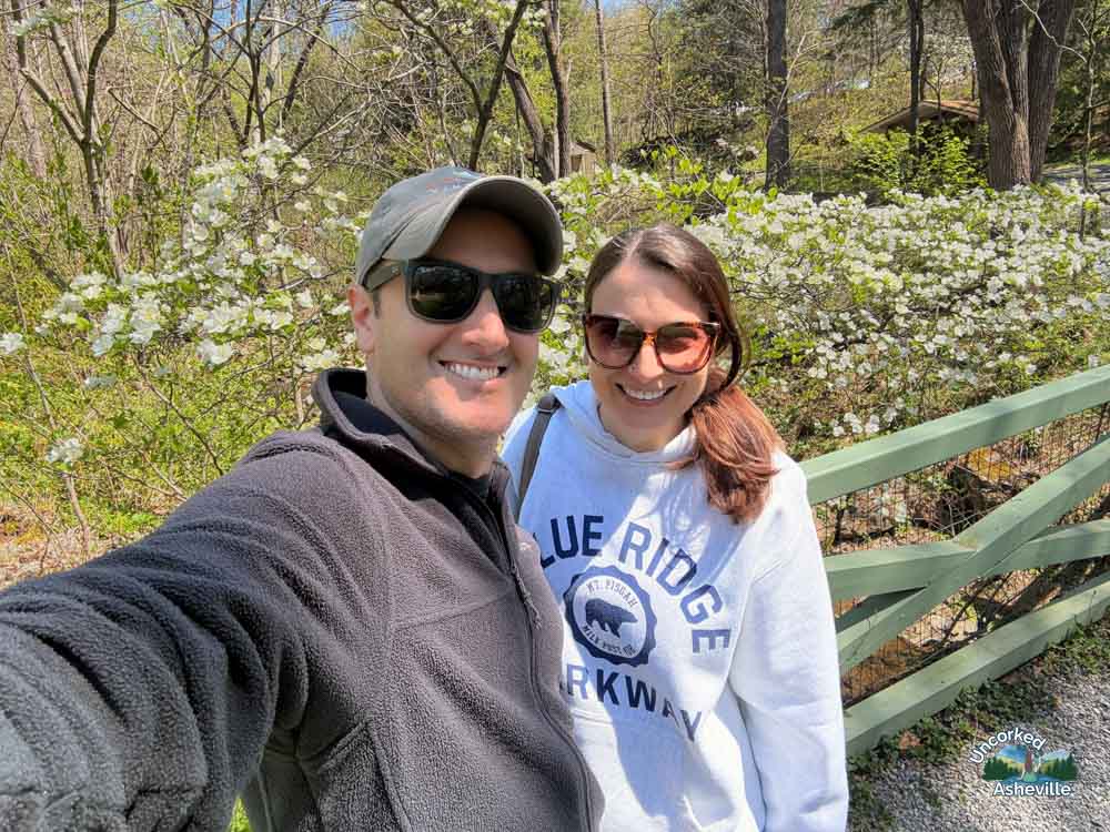 Selfie Asheville Botanical Garden Asheville NC