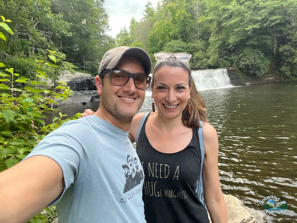 Selfie Hooker Falls DuPont State Forest
