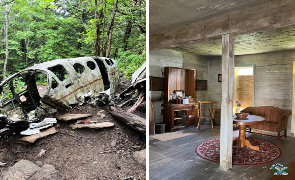 Abandoned Places NC Henry River Mill Village and plane crash