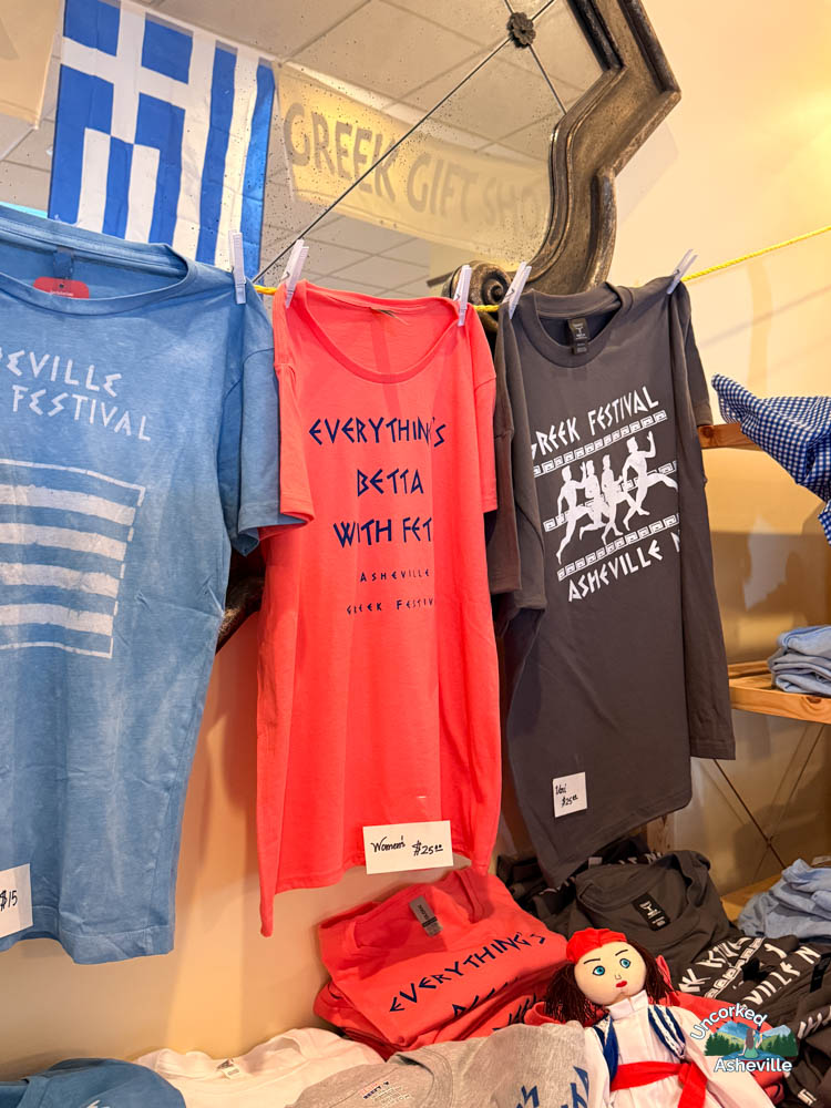 Asheville Greek Festival Shirts