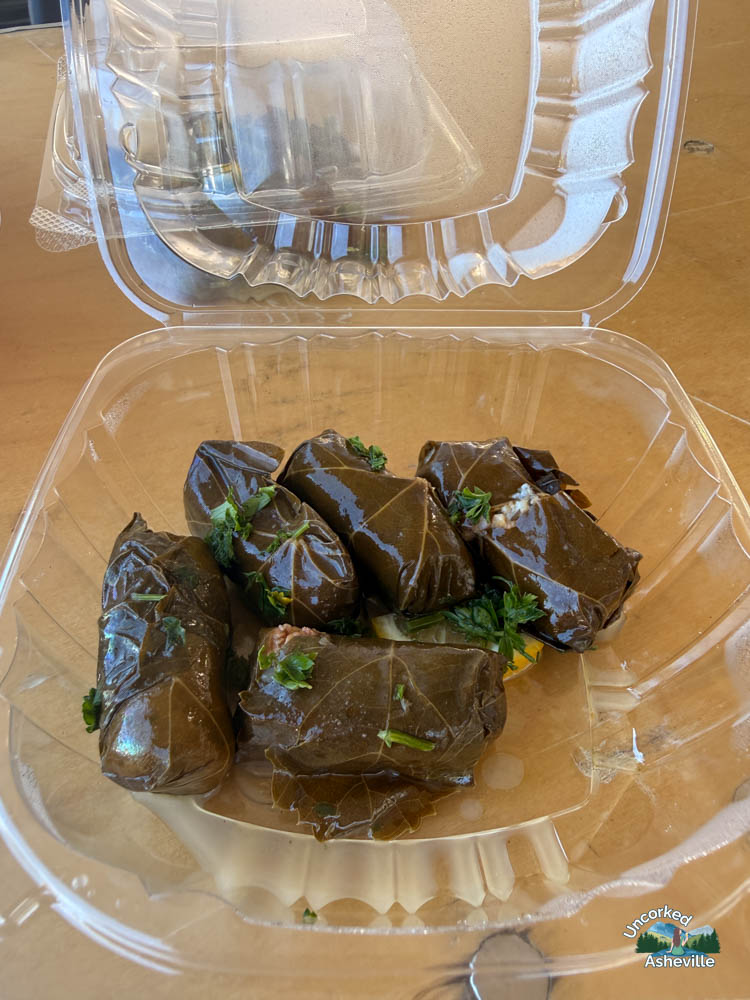 Asheville Greek Festival dolmades NC