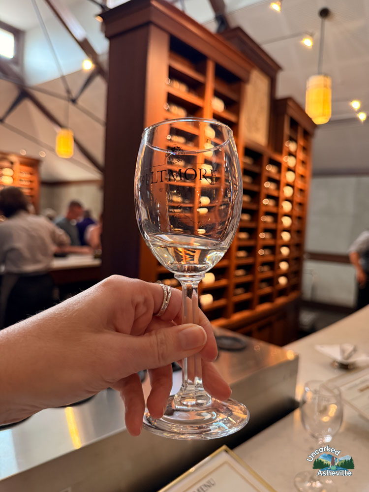 Wine Tasting Biltmore Wintery Asheville NC